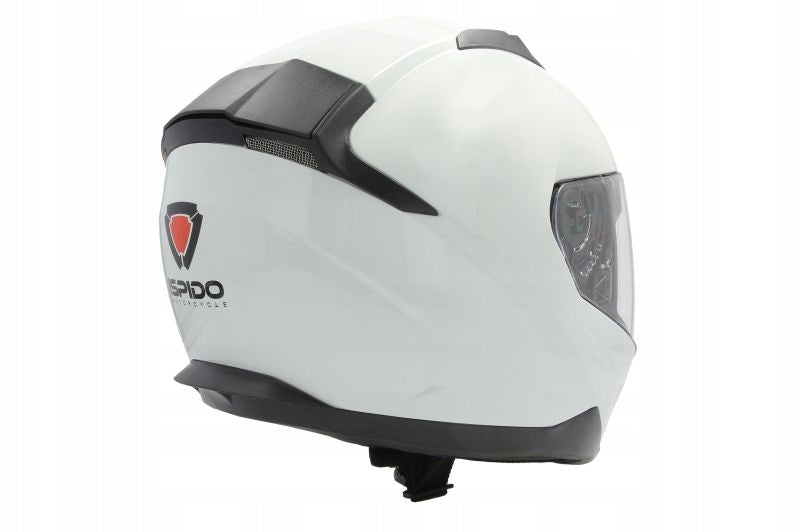 Motorcycle Helmet Integral ISPIDO RAVEN white size M Packaging status original