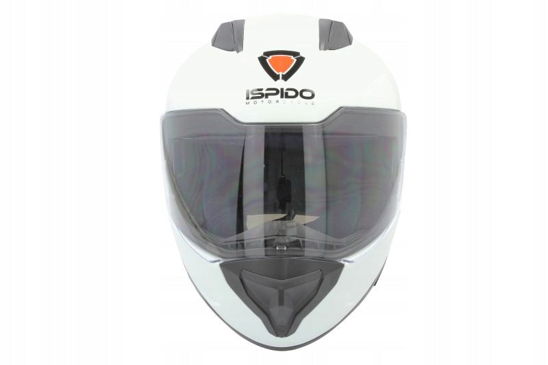 Motorcycle Helmet Integral ISPIDO RAVEN white size M Size M