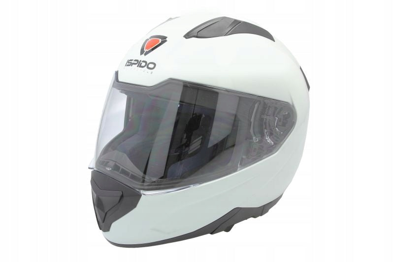 Motorcycle Helmet Integral ISPIDO RAVEN white size M