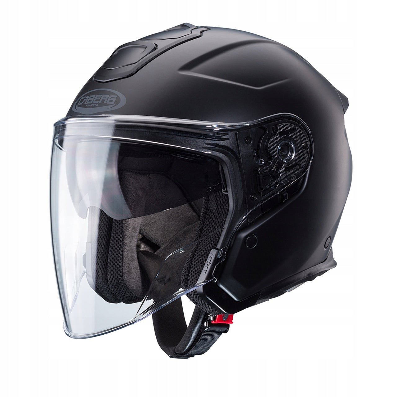 Motorcycle Helmet JET composite CABERG FLYON II MAT NEW MODEL ECE 2206 L