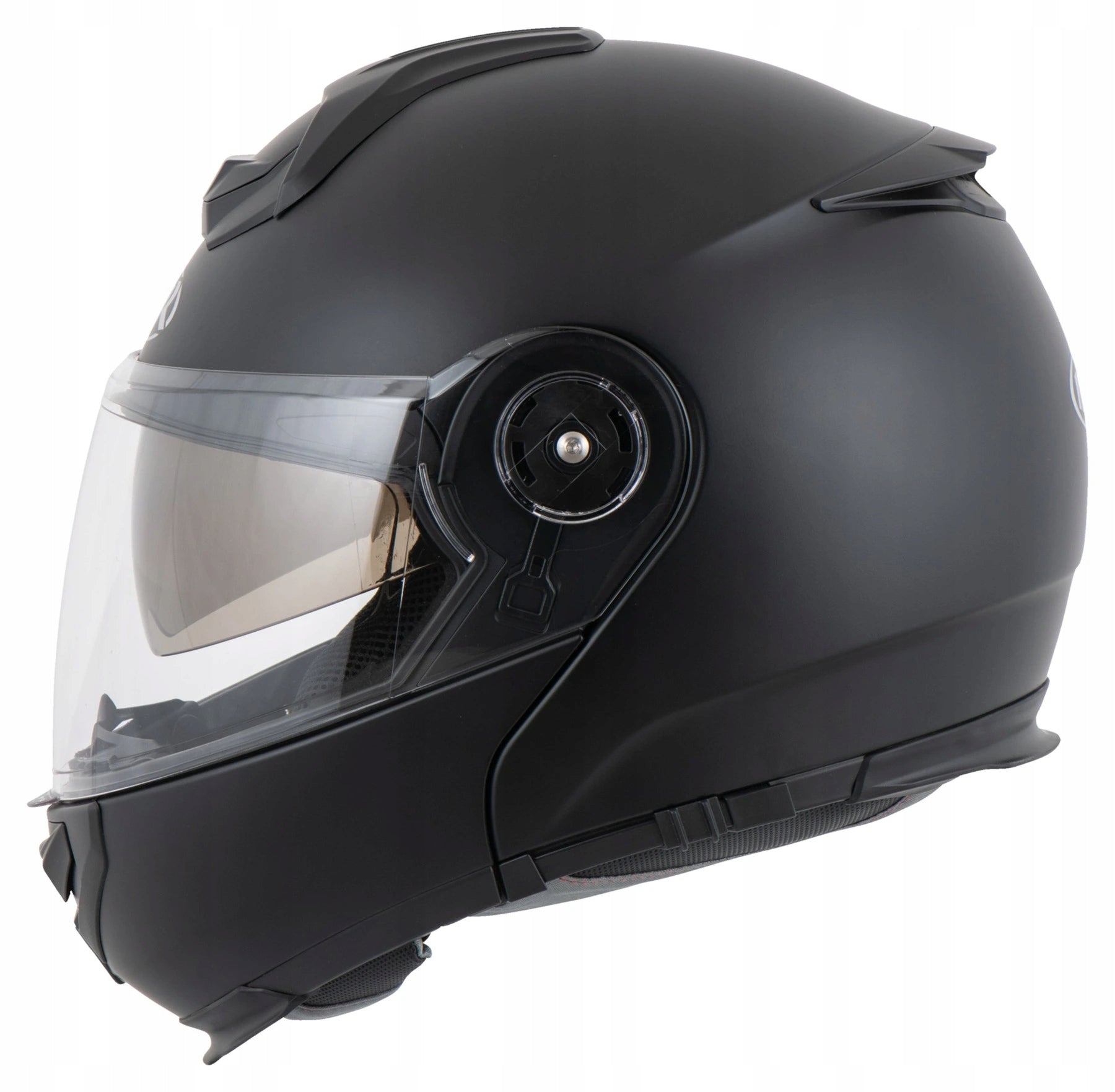 Motorcycle Helmet Jaw Polycarbonate ABS MTR Evo Black Mat r. L Packaging status original