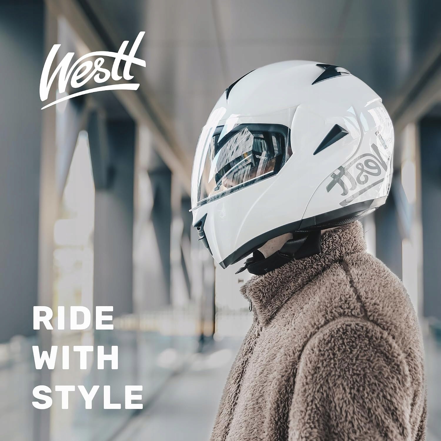 Motorcycle Helmet Jaw Westt Torque W-103 M Blenda Approval ECE DOT Manufacturer's catalog number B09NNQ617S