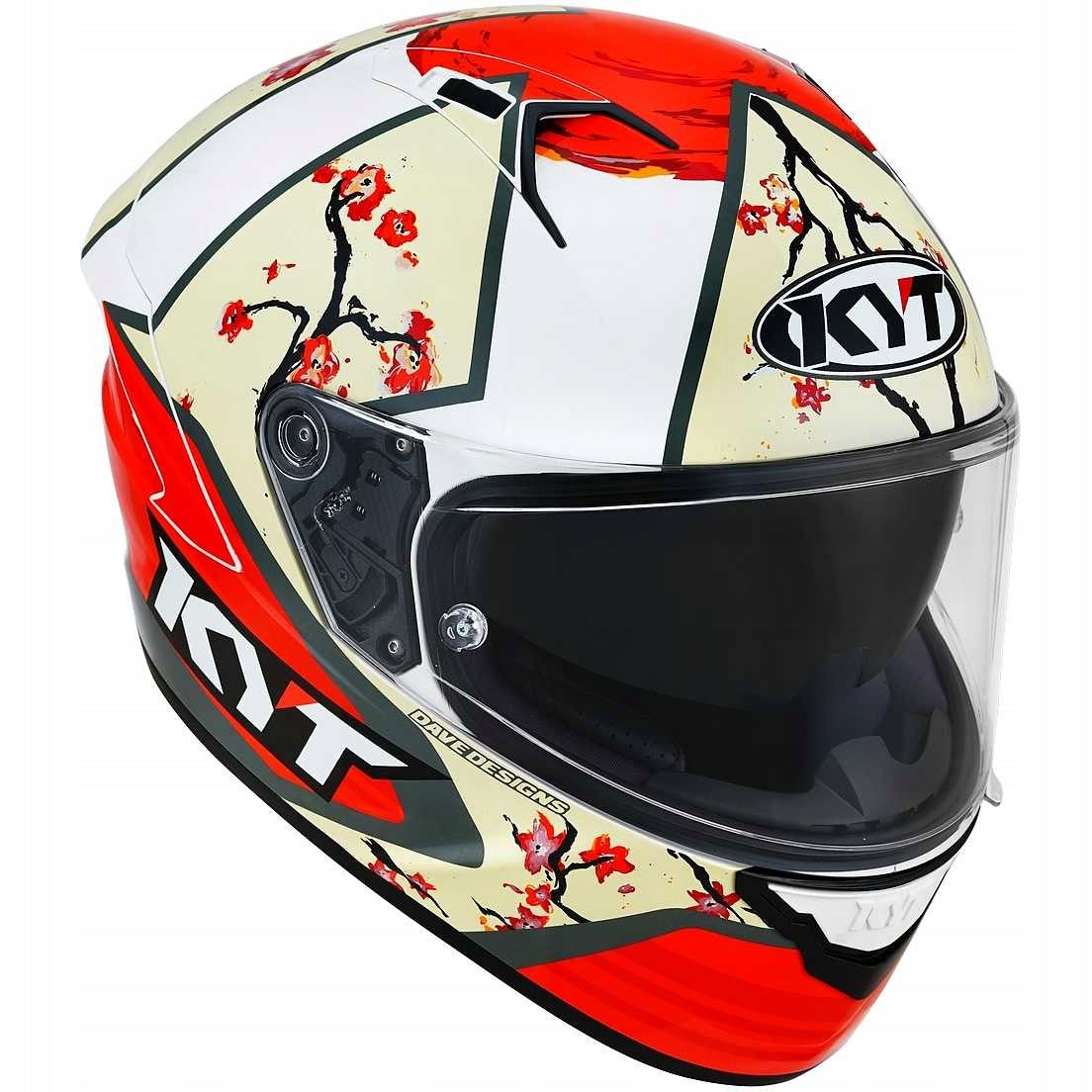 Motorcycle Helmet KYT NF-R XAVI SAKURA replica XL Size XL