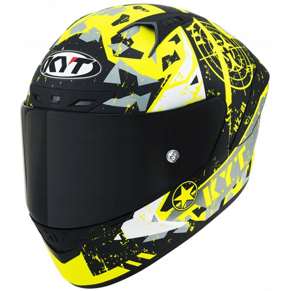 Motorcycle Helmet KYT NZ-RACE BLAZING yellow - L Manufacturer Suomy