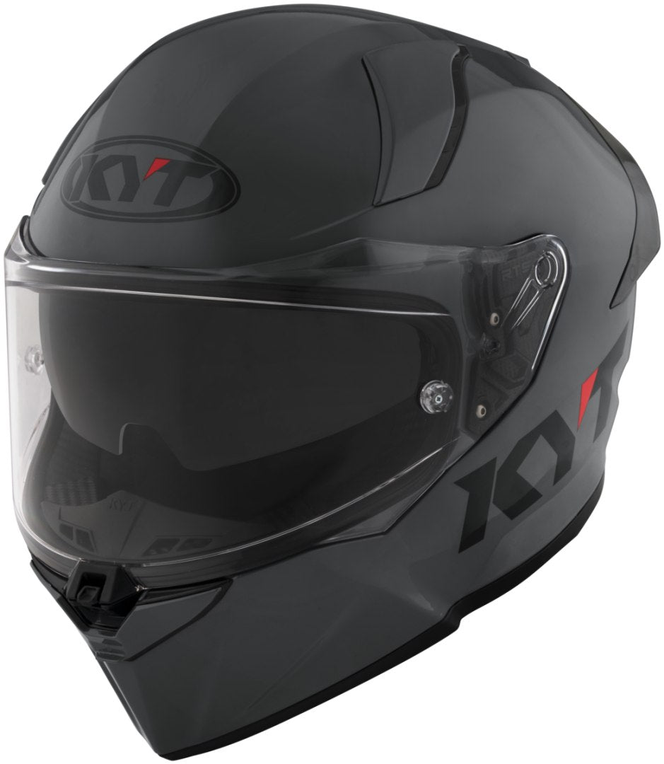 Motorcycle Helmet KYT R2R gloss grey ECE 22-06 '2XL