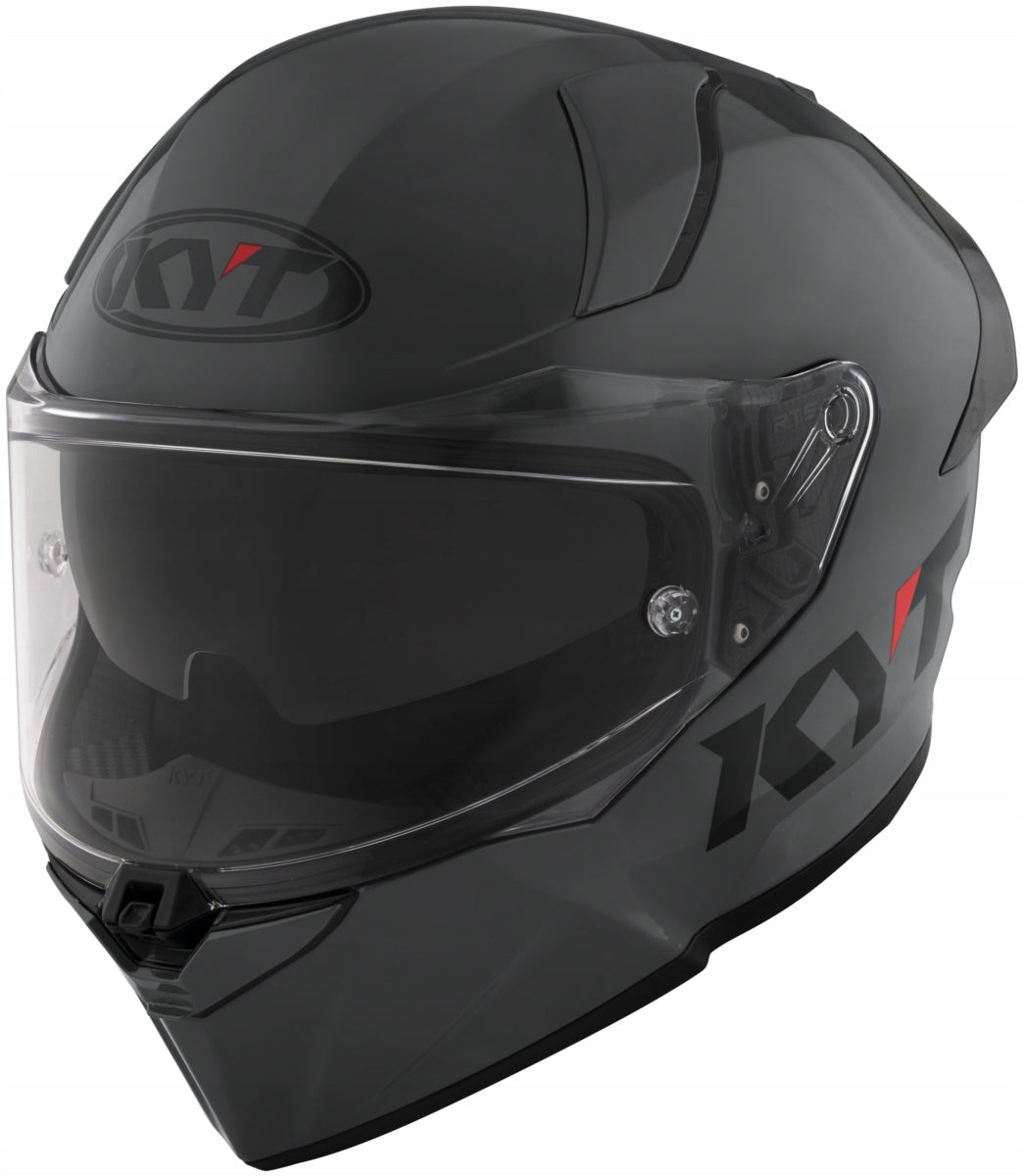 Motorcycle Helmet KYT R2R gloss grey ECE/ONU 22-06 L