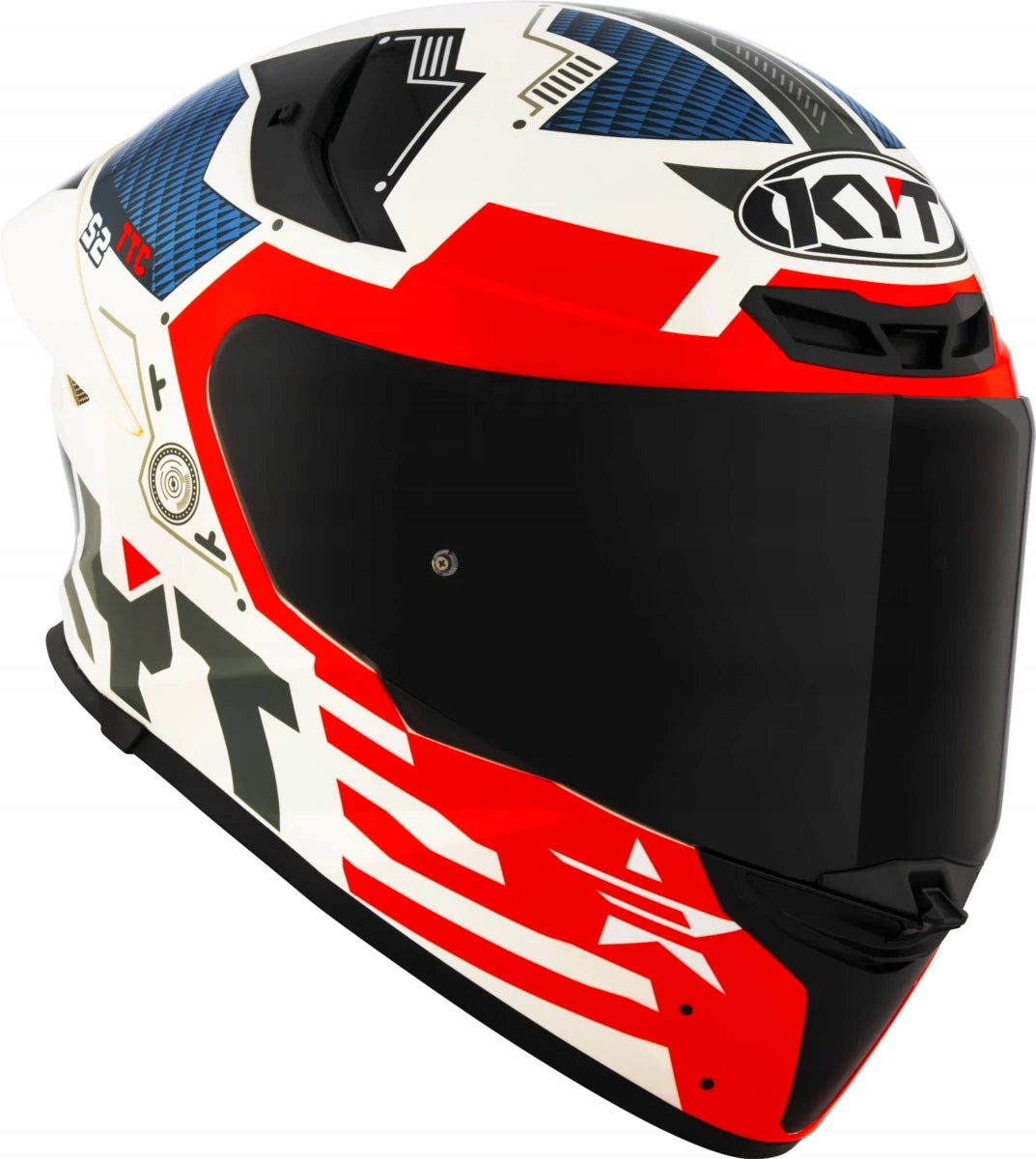 Motorcycle Helmet KYT TT-REVO FUSELAGE Red M Size M