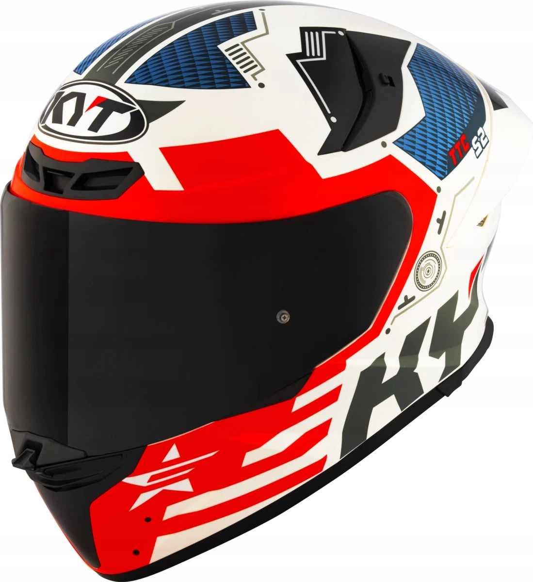 Motorcycle Helmet KYT TT-REVO FUSELAGE Red M