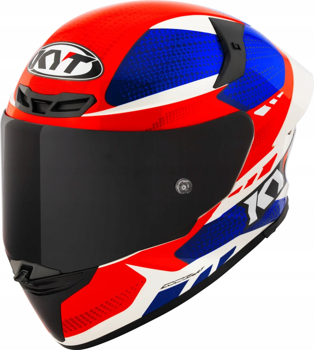 Motorcycle Helmet KYT TT-REVO GEAR Blue/Red S
