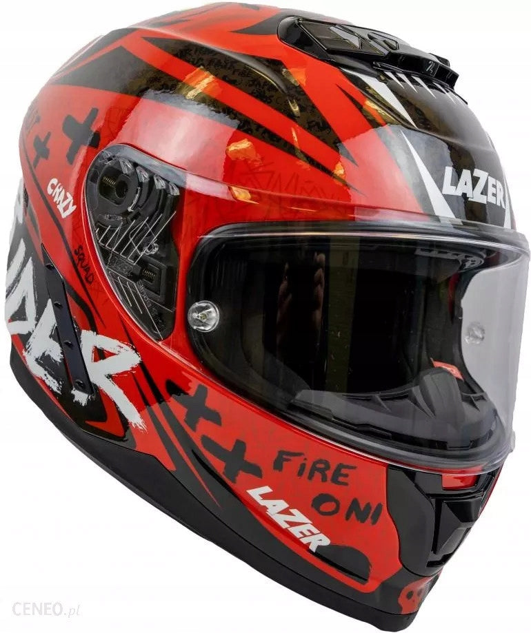 Motorcycle Helmet LAZER RAFALE EVO Oni Red (col. Red - Black) L