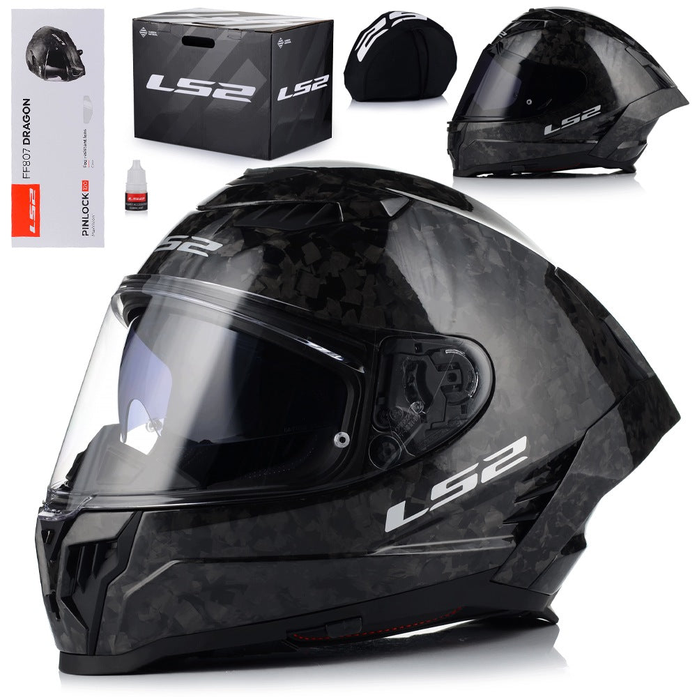 Motorcycle Helmet | LS2 FF807 CARBON Forged | + Blend + Pinlock + 2xGlass