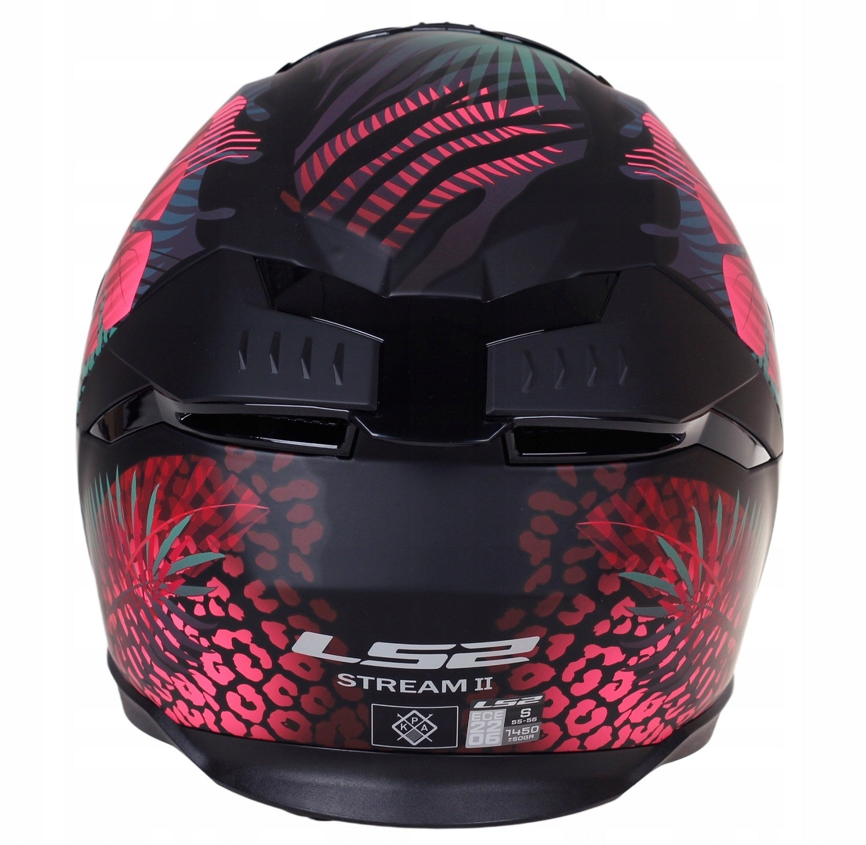Motorcycle Helmet LS2 FF808 STREAM II JUNGLE Integral Pink Size XL Manufacturer LS2
