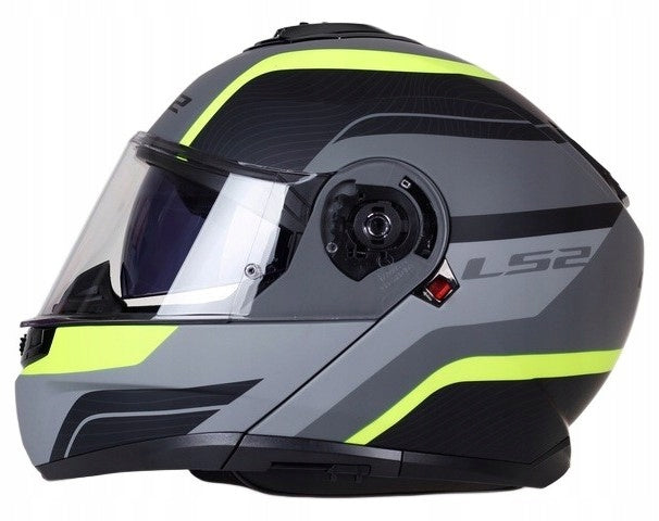Motorcycle Helmet LS2 FF908 STROBE II MONZA Jaw Fluo Size XL Manufacturer LS2