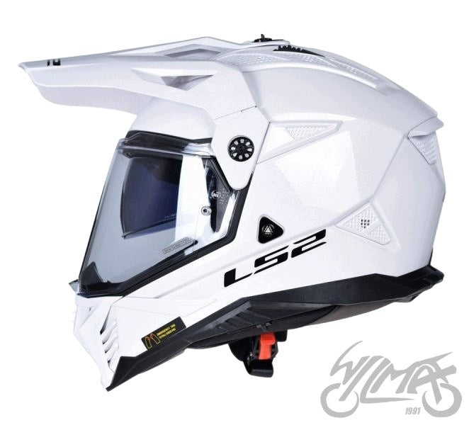 Motorcycle Helmet LS2 MX702 PIONEER II WHITE -06 XS Packaging status original