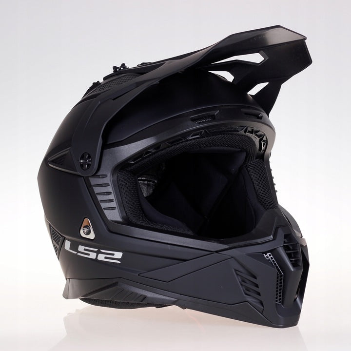 Motorcycle Helmet LS2 MX708 FAST II black mat ATV QUAD CROSS ENDURO Packaging status original
