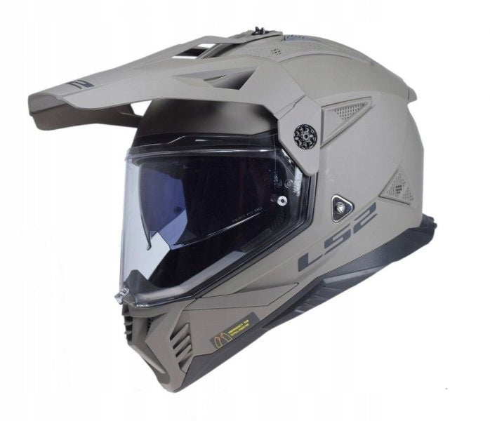 Motorcycle Helmet LS2 | PIONNER II DEVOR MATT SAND| MX702