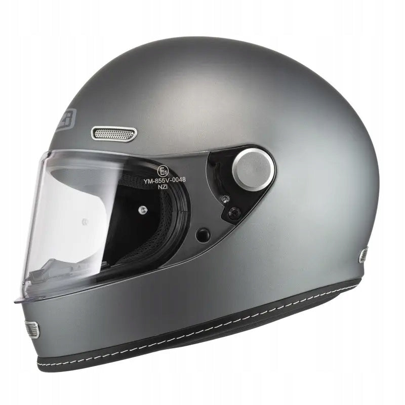 Motorcycle Helmet NZI Revival Antracite Matt L