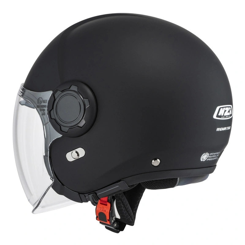 Motorcycle Helmet NZI Ringway 2 Duo Matt Black Blenda R22.06 Jet Packaging status original