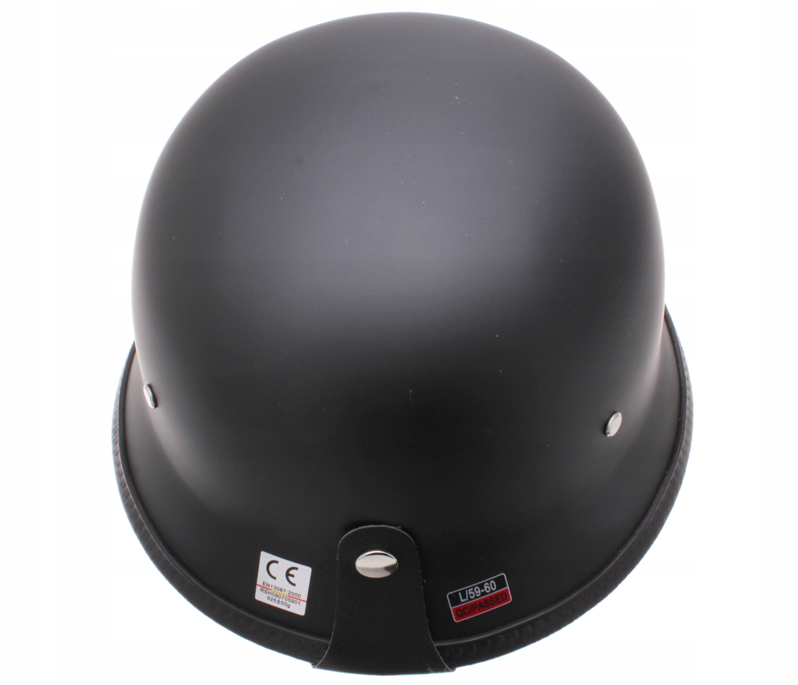 Motorcycle Helmet Open German Headcap Helmet Veteran Size L Manufacturer's catalog number 8849657336498