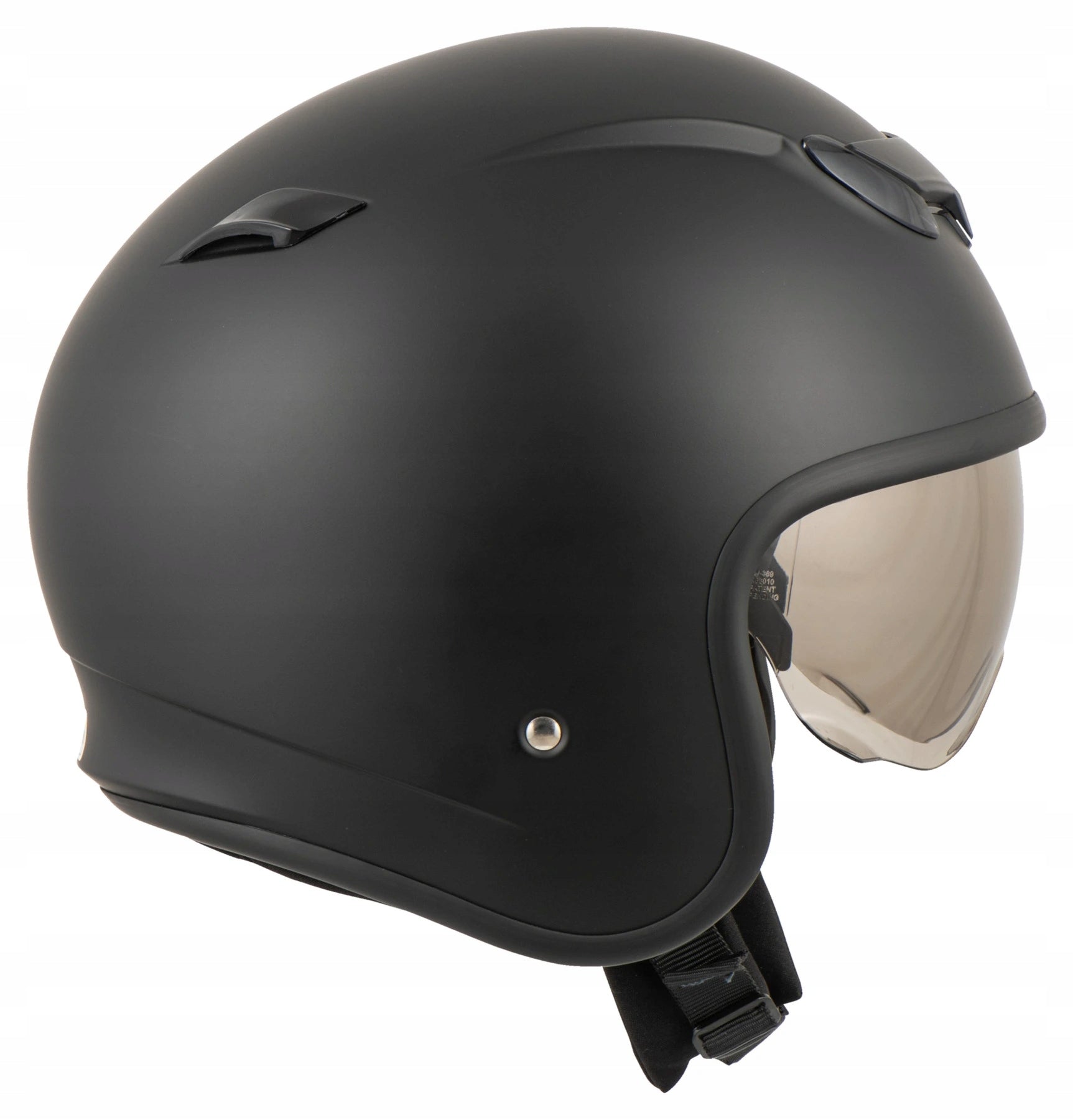 Motorcycle Helmet Open Jet Sun II Motor Scooter Blenda Black Mat Size L Manufacturer no brand