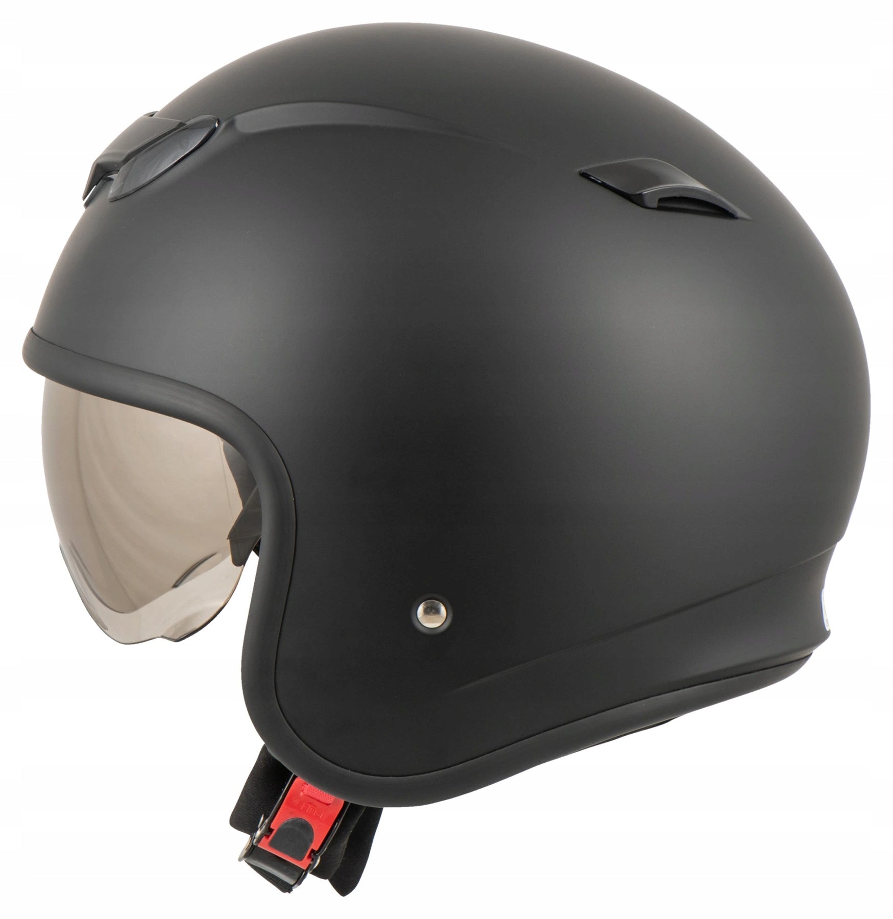 Motorcycle Helmet Open Jet Sun II Motor Scooter Blenda Black Mat Size L