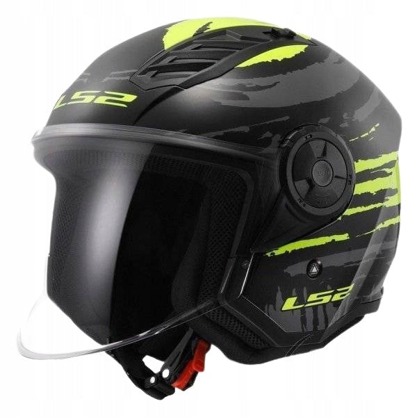 Motorcycle Helmet Open LS2 OF616 AIRFLOW II BRUSH BL. H-V Y.-06 M