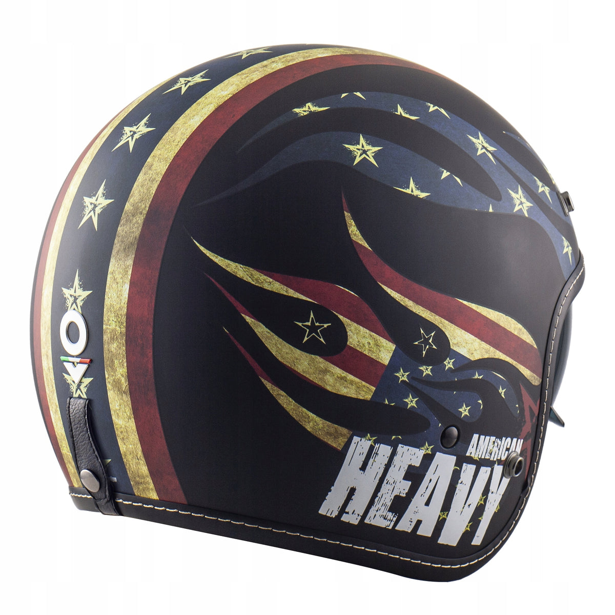 Motorcycle Helmet Open with Blend NOS NS-1 American Heavy L Manufacturer no brand