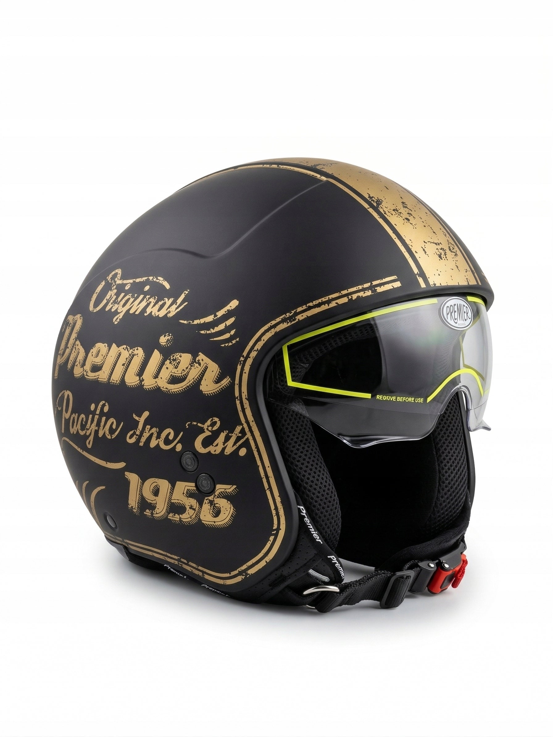 Motorcycle Helmet Premier Rocker OR19 BM Roz. L