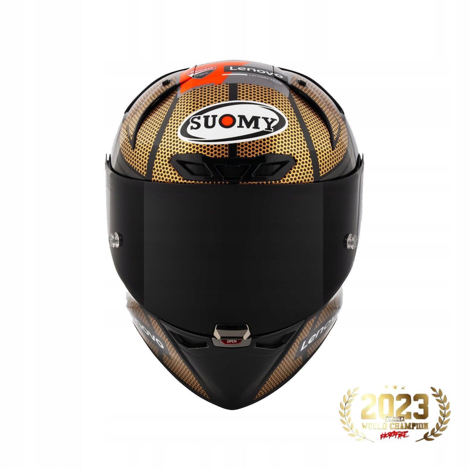 Motorcycle Helmet SUOMY S1-XR GP PECCO WORLD CHAMPION 2023 GOLD LIMITED L Manufacturer Suomy