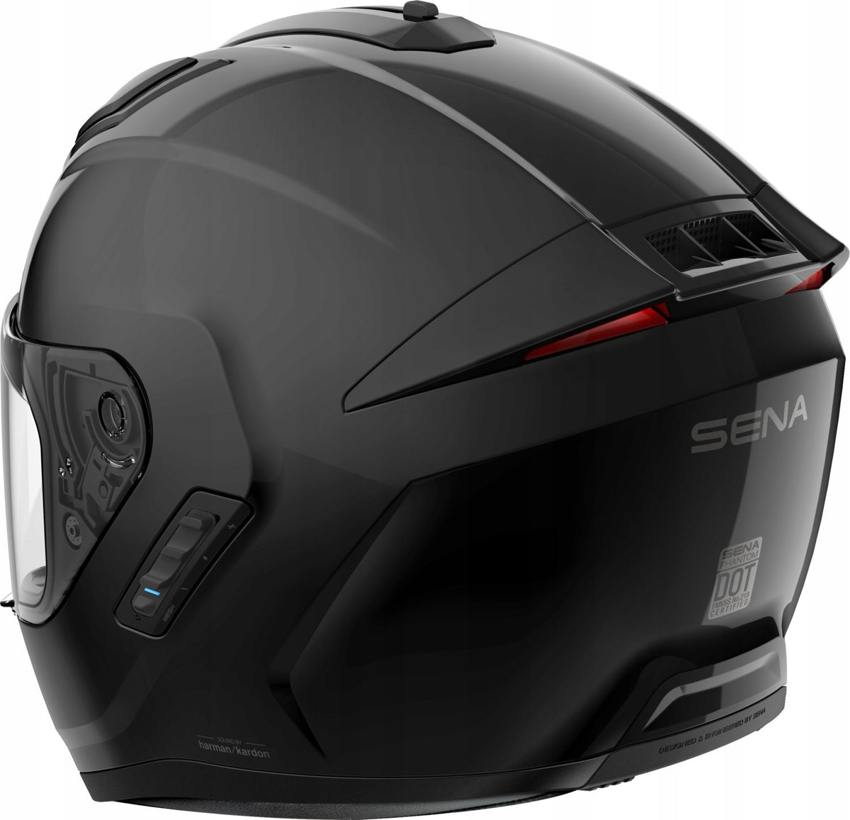 Motorcycle Helmet Sena Phantom ANC Mesh Intercom Noise Cancelling Pinlock S Manufacturer's catalog number M140-2829-S