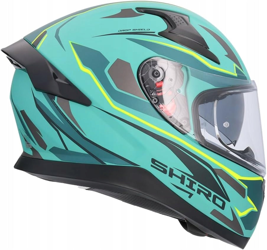 Motorcycle Helmet Shiro Katana Sharp Matte Green homologation size M Manufacturer's catalog number B0DQDQ5XZ5