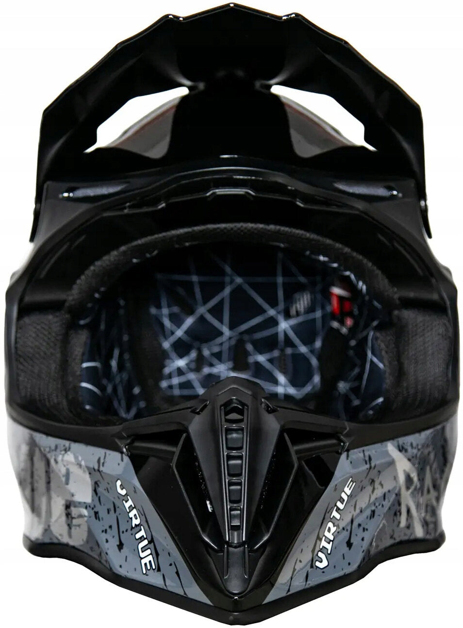 Motorcycle Helmet TORQ-902 Black & Grey (Size XL) Manufacturer no brand