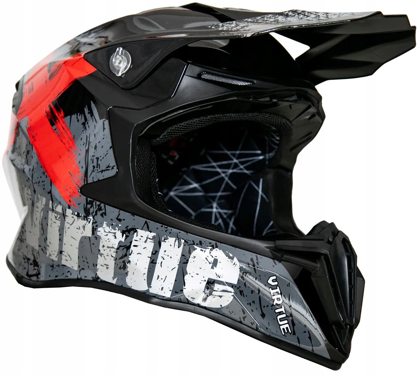 Motorcycle Helmet TORQ-902 Black & Grey (Size XL) Size XL