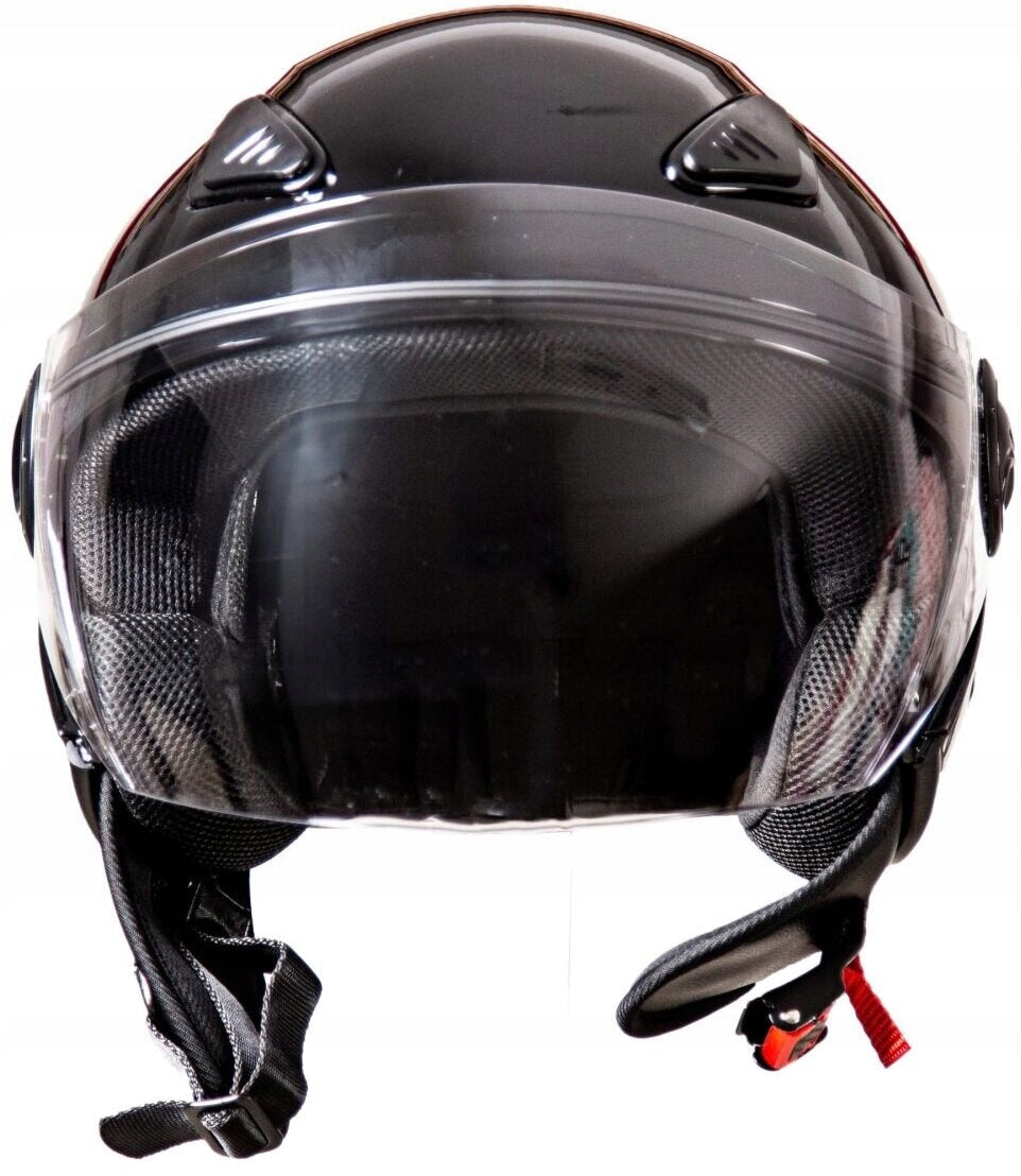 Motorcycle Helmet TORQ TORQ-202 Black Gloss (Size XL) Size XL
