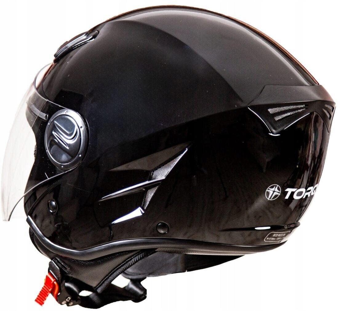 Motorcycle Helmet TORQ TORQ-202 Black Gloss (Size XS) Manufacturer no brand