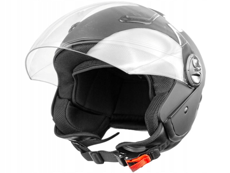 Motorcycle Helmet TORQ TORQ-202 Black (Size XL)