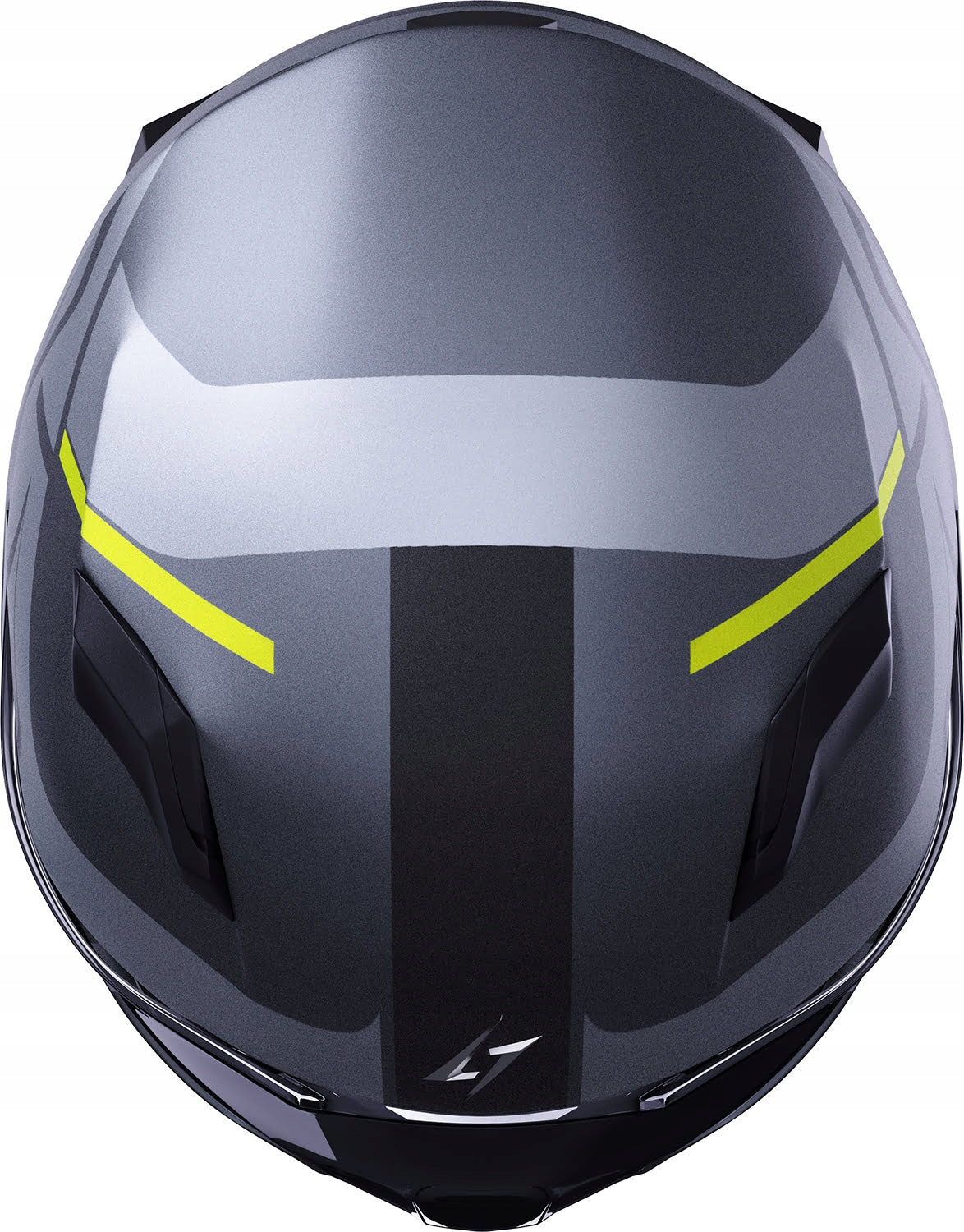 Motorcycle Helmet integral STORMER WISE RUNNER GREY NEON YELLOW MATT M Manufacturer's catalog number 408-J01-D02-09