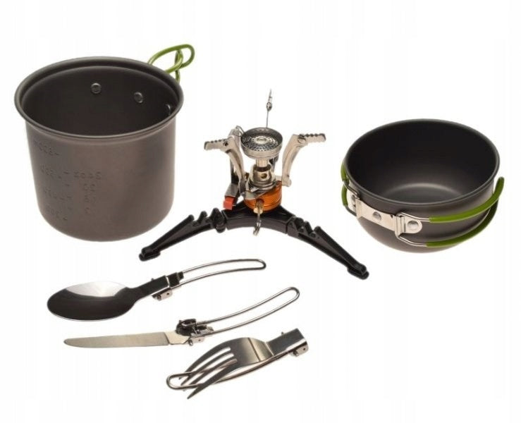 Motorcycle Hiking Cookware Set Trunk Cooker