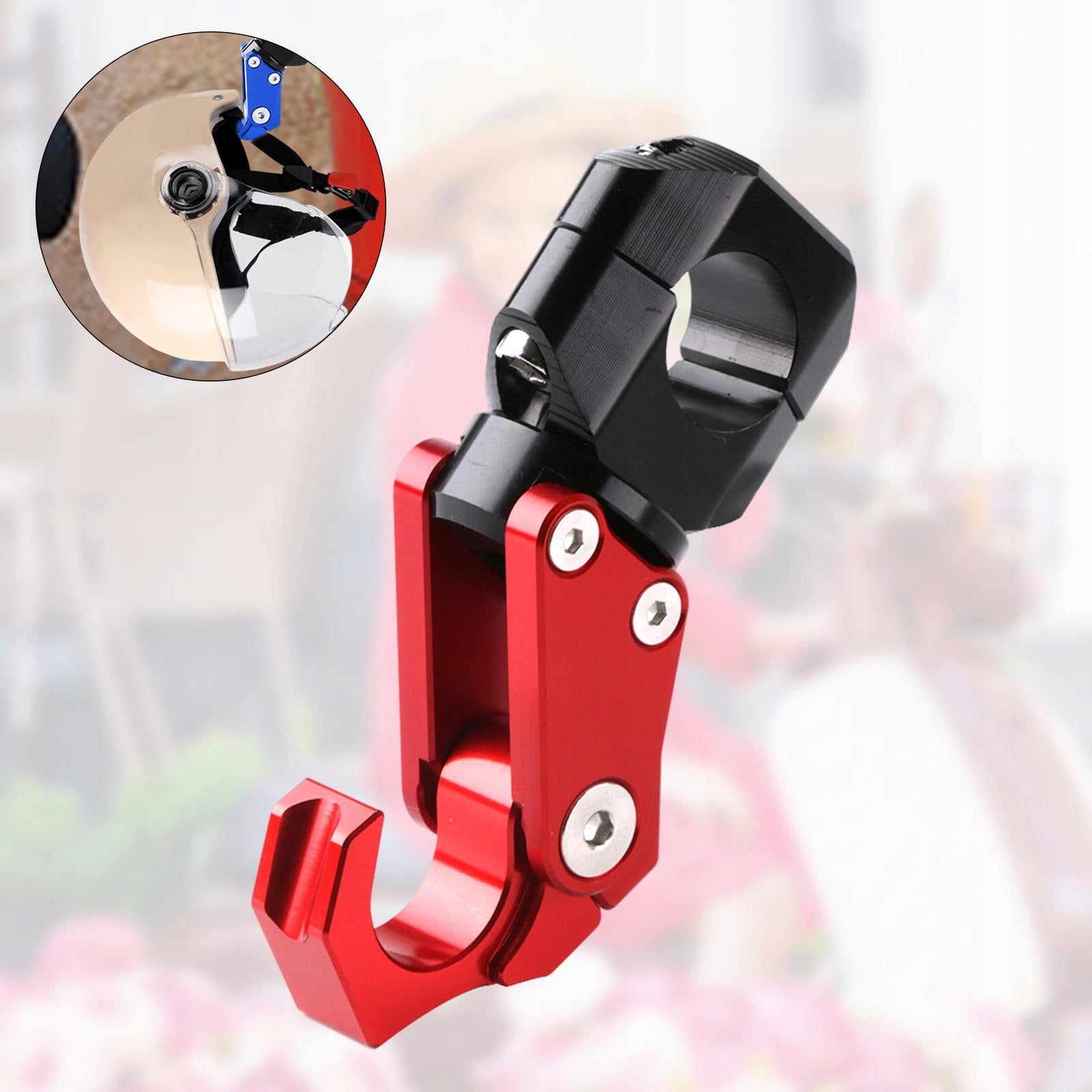 Motorcycle Hook Bag Storage Hanger Fashionable Replacement Parts Product weight with unit packaging 0.183 kg