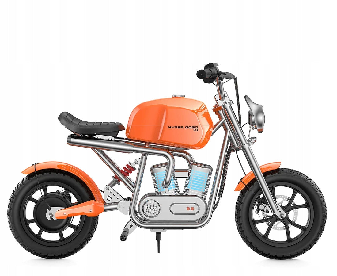 Motorcycle Hyper Gogo S9 Orange 36V 500W for Teenagers! up to 80kg to 30km!