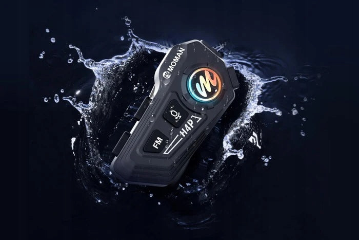 Motorcycle Intercom, Bluetooth Headset MOMAN RS-H4P IPX6 Model RS-H4P