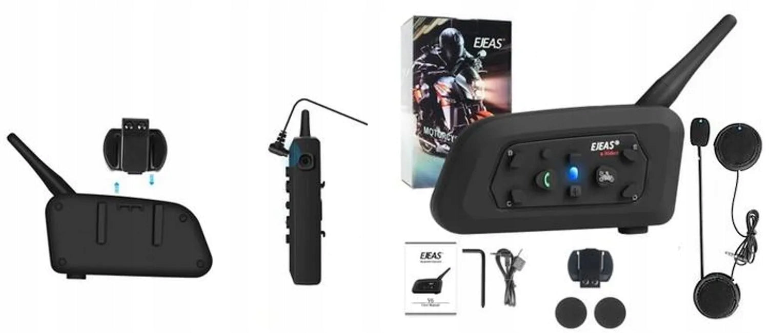 Motorcycle Intercom Ejeas V6 Intercom Pro 1200M Manufacturer Ejeas