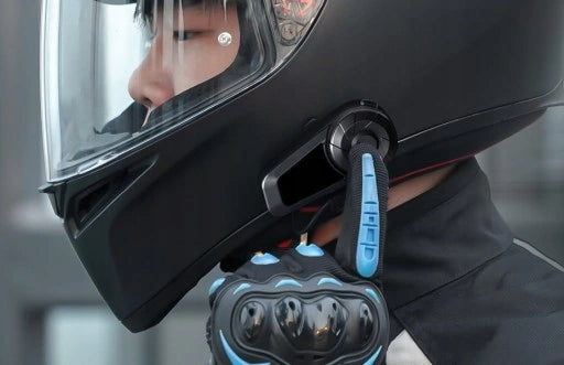 Motorcycle Intercom, FM Radio, Bluetooth, HD Speakers IPX6 1000mAh Packaging status original