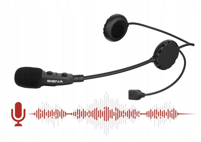 Motorcycle Intercom SENA 3SPLUS-B-10 Up to 400m with Microphone on Headband Manufacturer's catalog number 3SPLUS-B-10