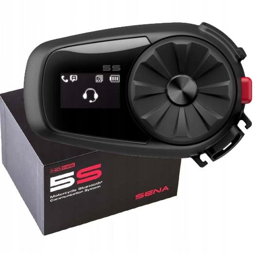 Motorcycle Intercom Sena 5S Bluetooth 5.0 700m SCREEN MUSIC MICROPHONE