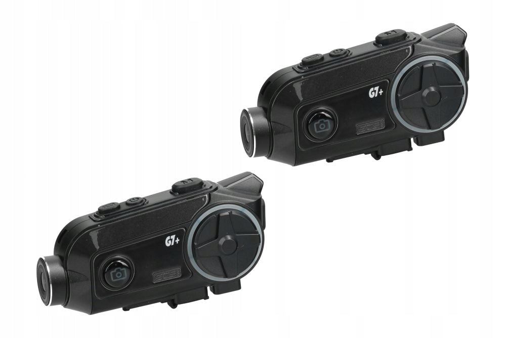Motorcycle Intercoms SCS G7+ 500m Dual Camera