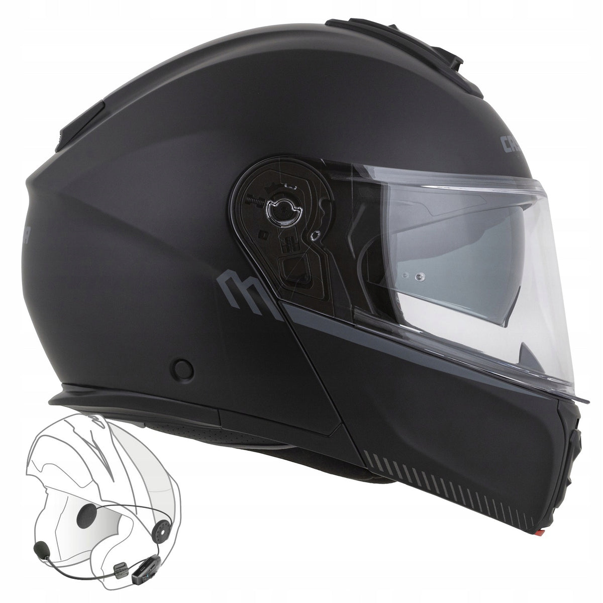Motorcycle Jaw Helmet Cassida Modulo XS, mat FRP ECE 22.06 under Pinlock Manufacturer's catalog number M140-1896-XS
