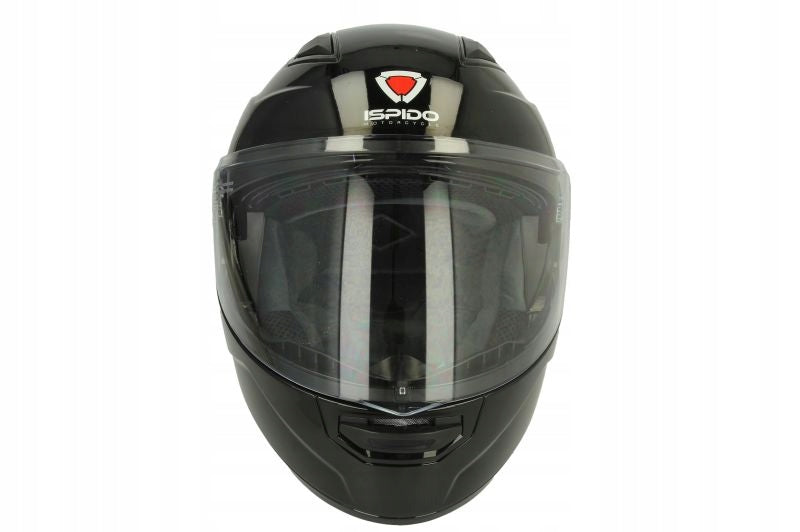Motorcycle Jaw Helmet ISPIDO Falcon black size S Manufacturer Ispido