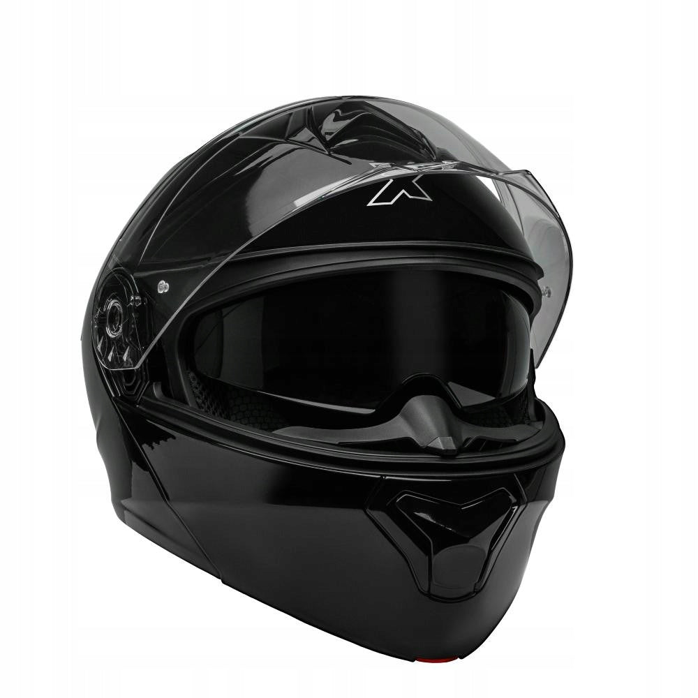 Motorcycle Jaw Helmet with Blend ROXAR PANAME EVO Z-Line black half 2XL Packaging status original