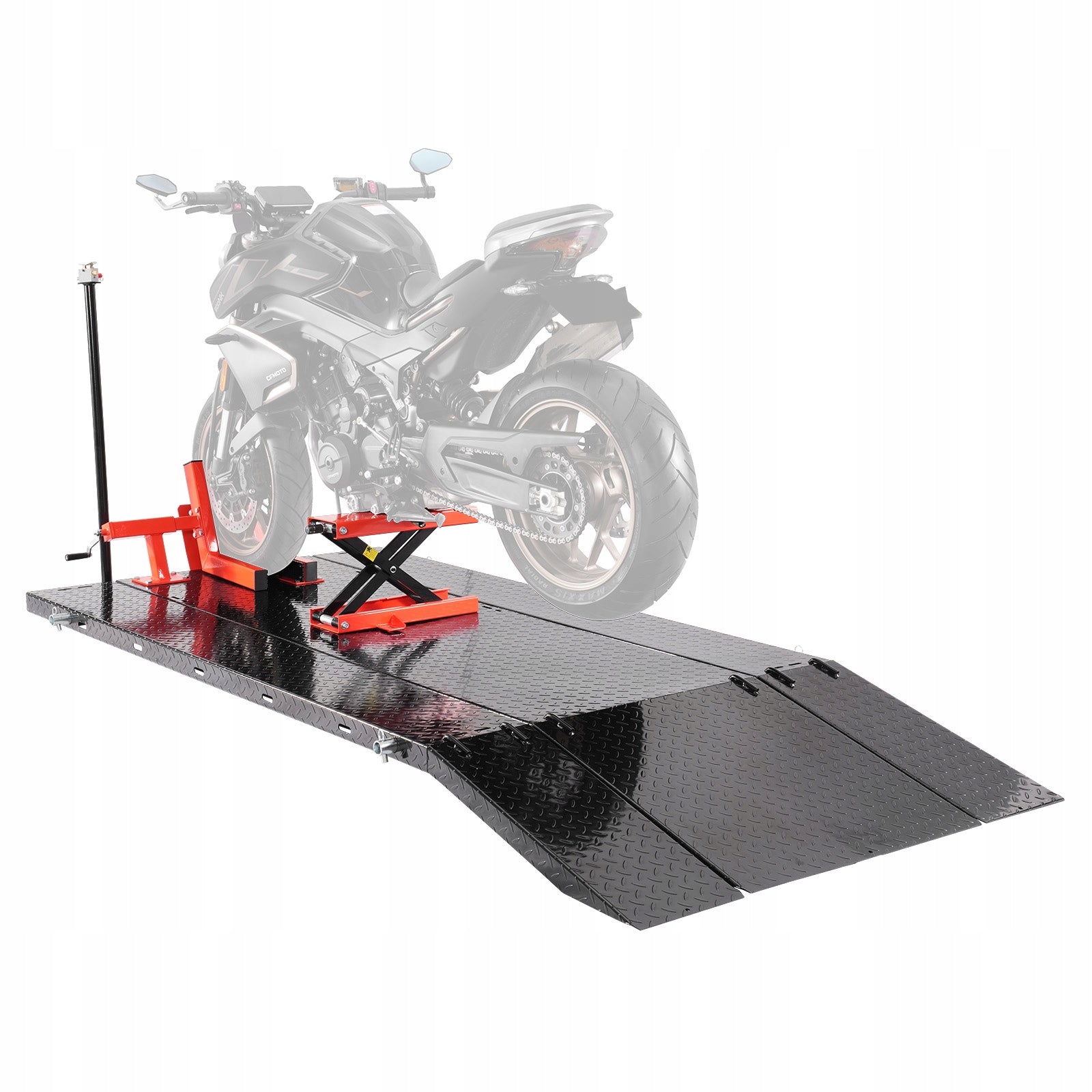 Motorcycle Lift 17,7–94CM Adjustable Load Capacity 680KG Pneumatic Manufacturer code MTCDXSJT
